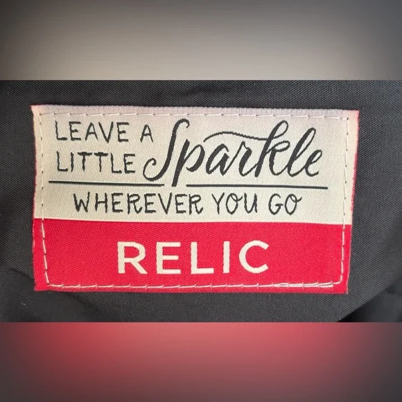 Relic Black, Gray and Burgundy Studded Tote - Picture 4 of 7